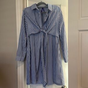 Seraphine size US 8 maternity wrap dress